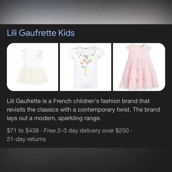 Lili Gaufrette Other - (Lili Gaufrette Dress)